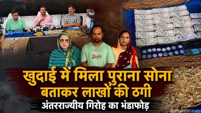 Fraud Gang Busted: असली सोने का सैंपल दिखाकर जीतते थे भरोसा, सोना बताकर पीतल बेचने वाले यूपी के 3 ठग गिरफ्तार