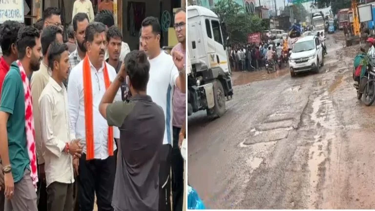 NH-30 News: बदहाल सड़क देखकर रुका डिप्टी CM का काफिला, अधिकारियों को तत्काल मरम्मत के निर्देश