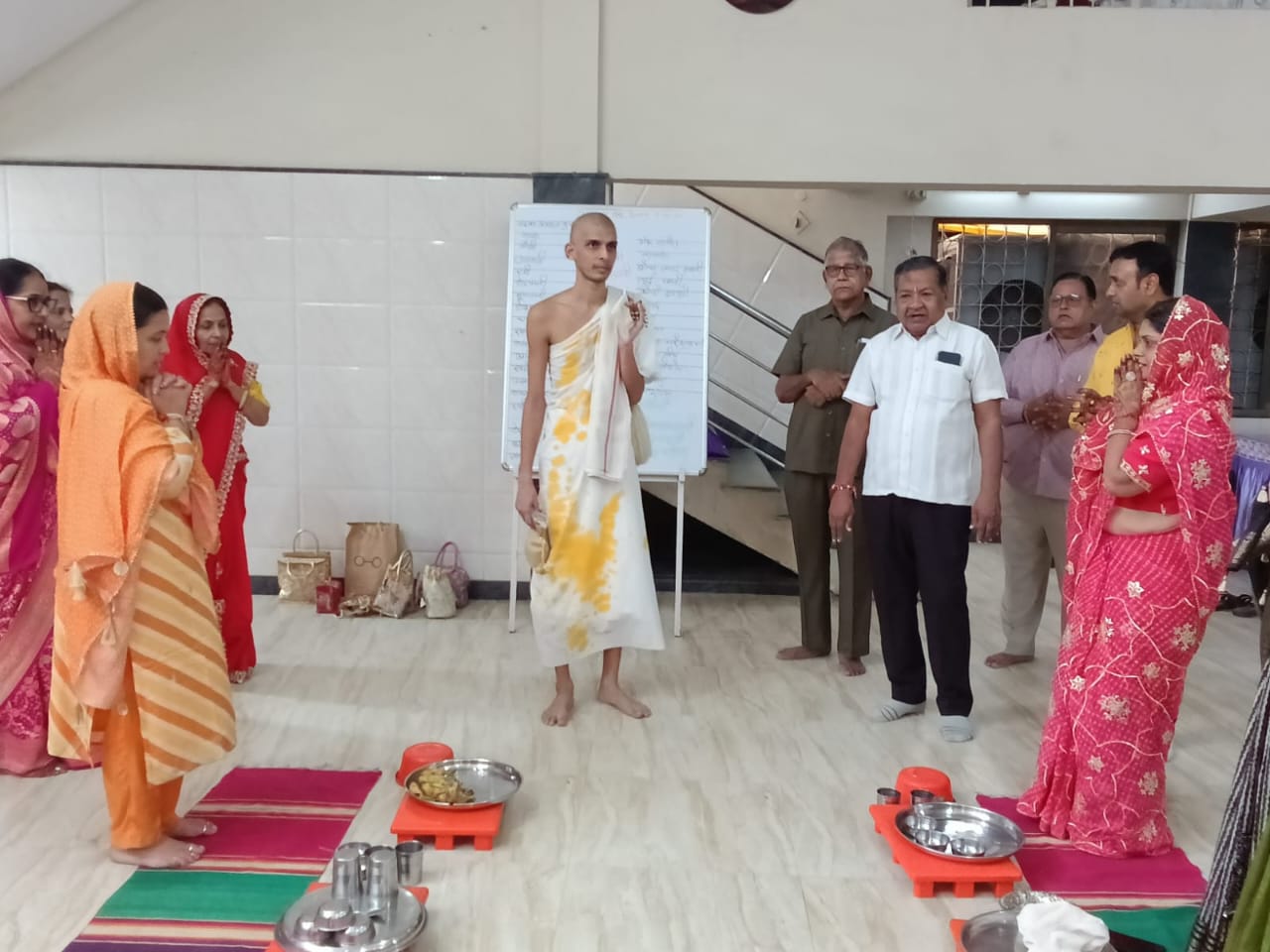 विवेकानंद नगर में आयम्बिल तप के 80 साधकों का सामूहिक पारणा